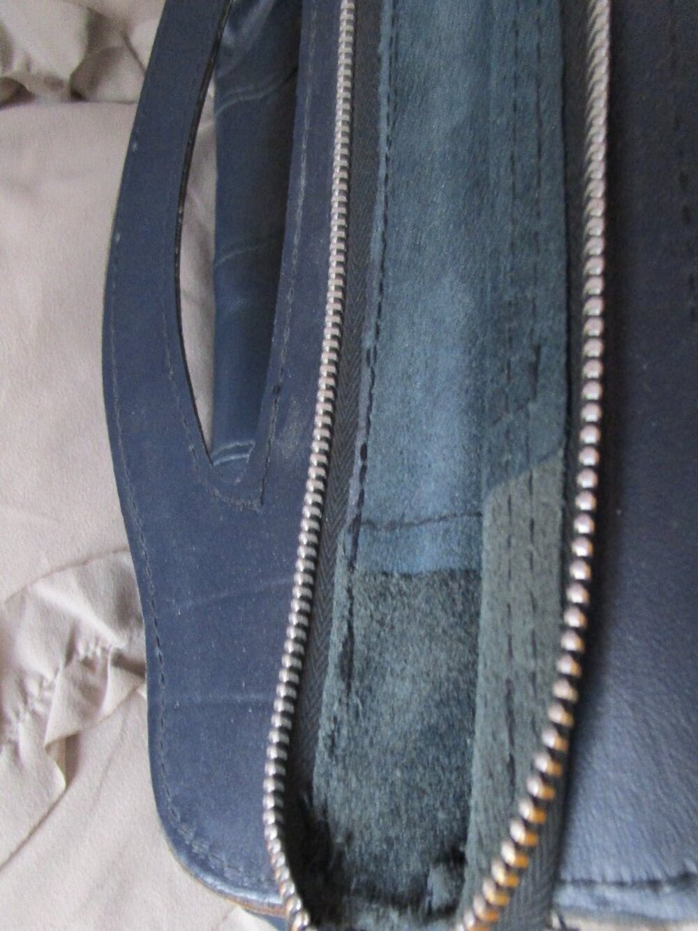 patchwork leather handbag - Picture 4 of 7